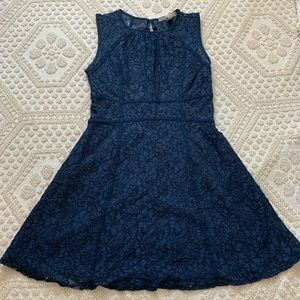 Navy Lace Dress